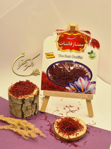 زعفران سرگل قائنات سنتی خشک یک مثقالی