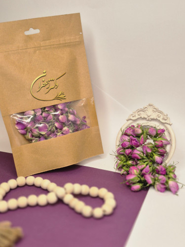 غنچه گل محمدی اعلا امسالی ۲۵گرمی
